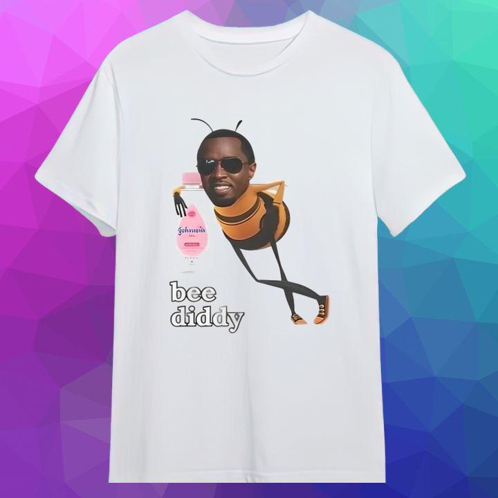 Bee Diddy Johnsons Baby Oil Meme T-Shirt
