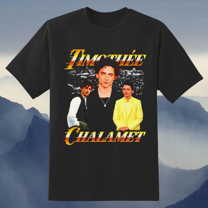 Timothee Chalamet Youngest Best Actor Oscars 2025 T-Shirt