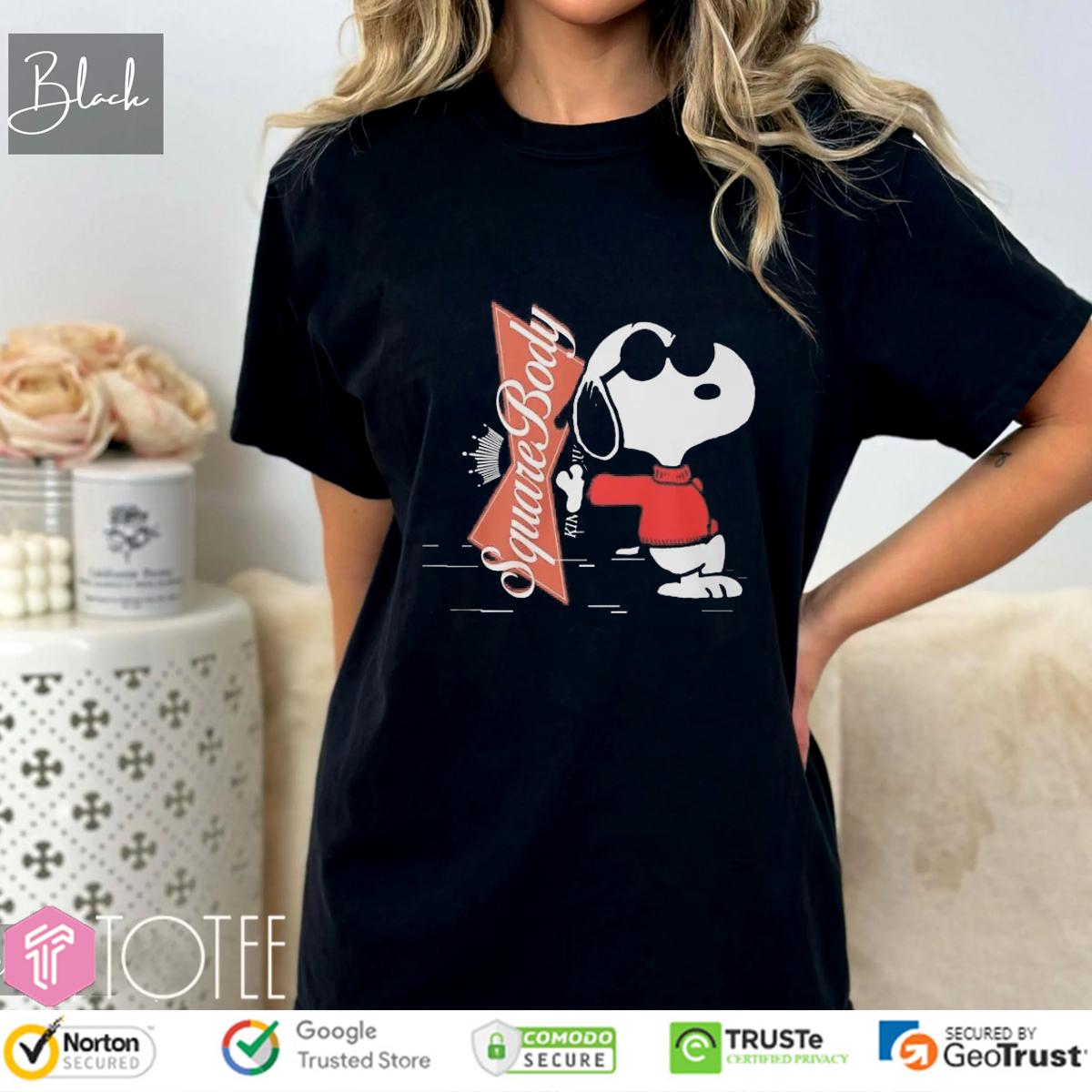 Snoopy Square Body Union King Of Trucks Chevy Truck T-Shirt