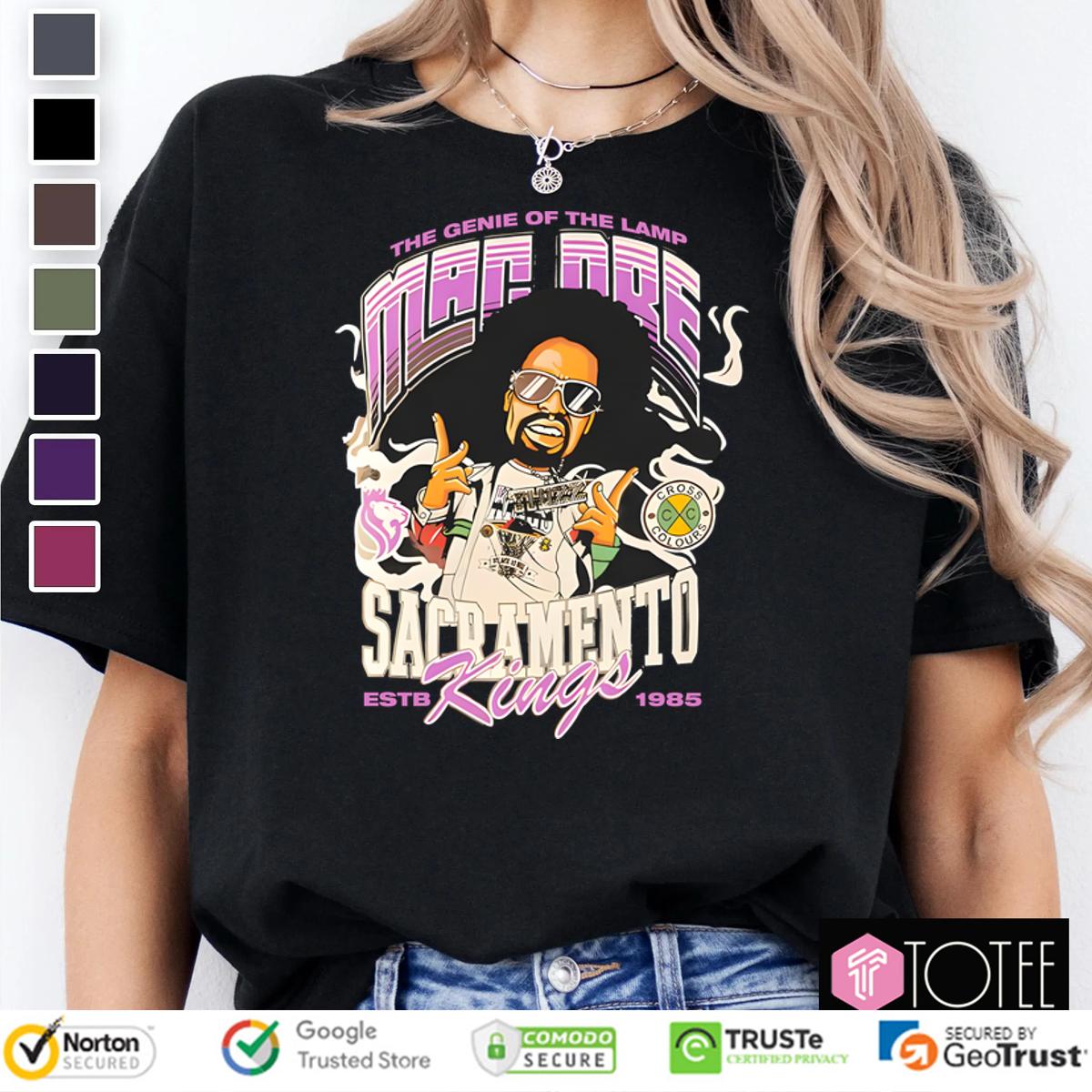 Mac Dre - Genie Of The Lamp Sacramento Kings T-Shirt
