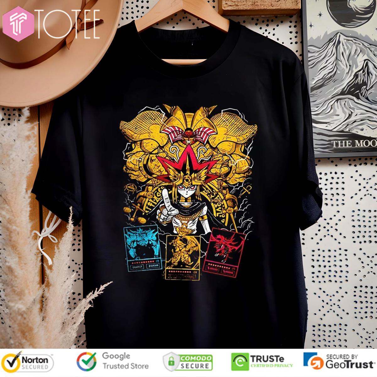 Yugioh Exodia The Egyptian God Cards T-Shirt
