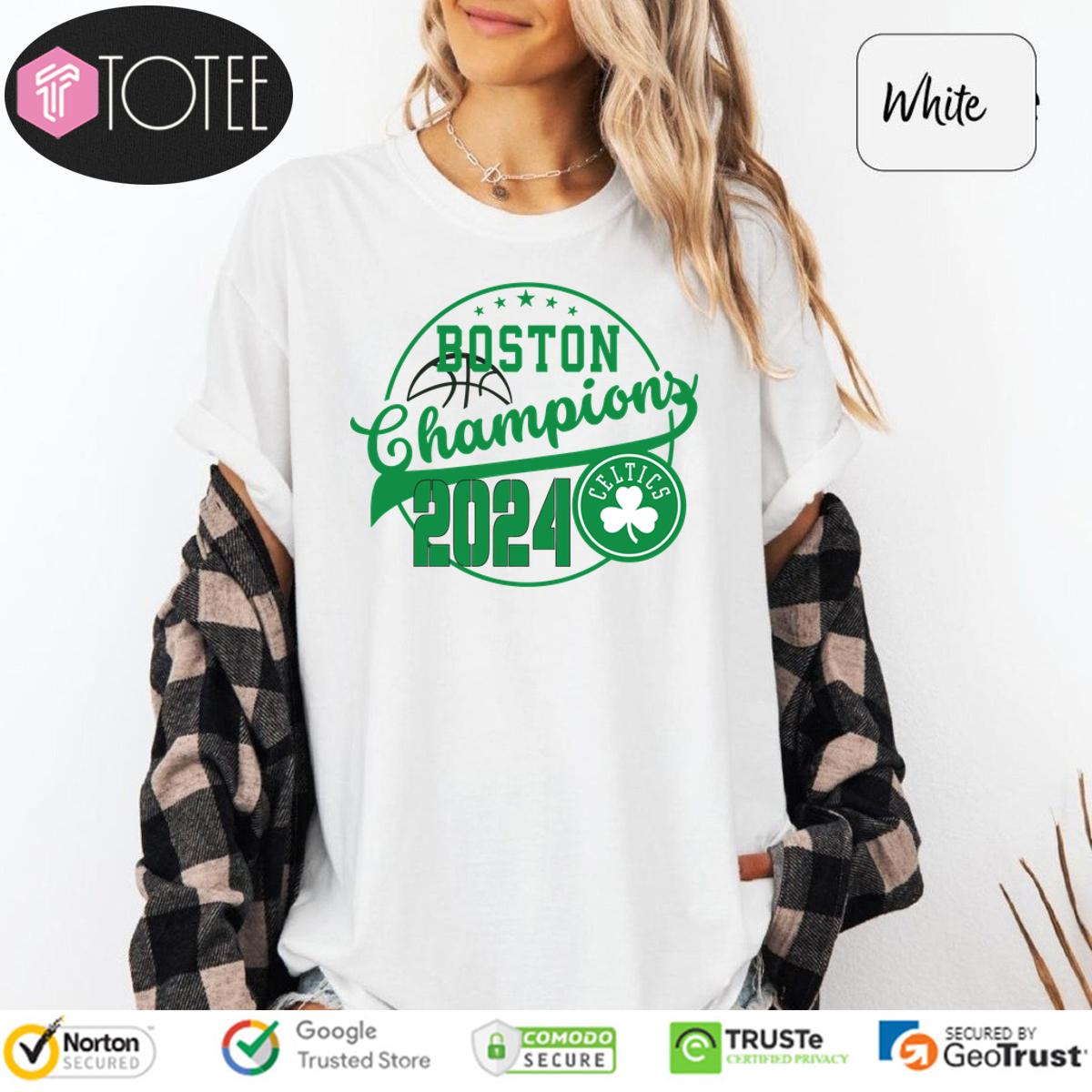 Boston Celtics Champions 2024 Basketball Shirt