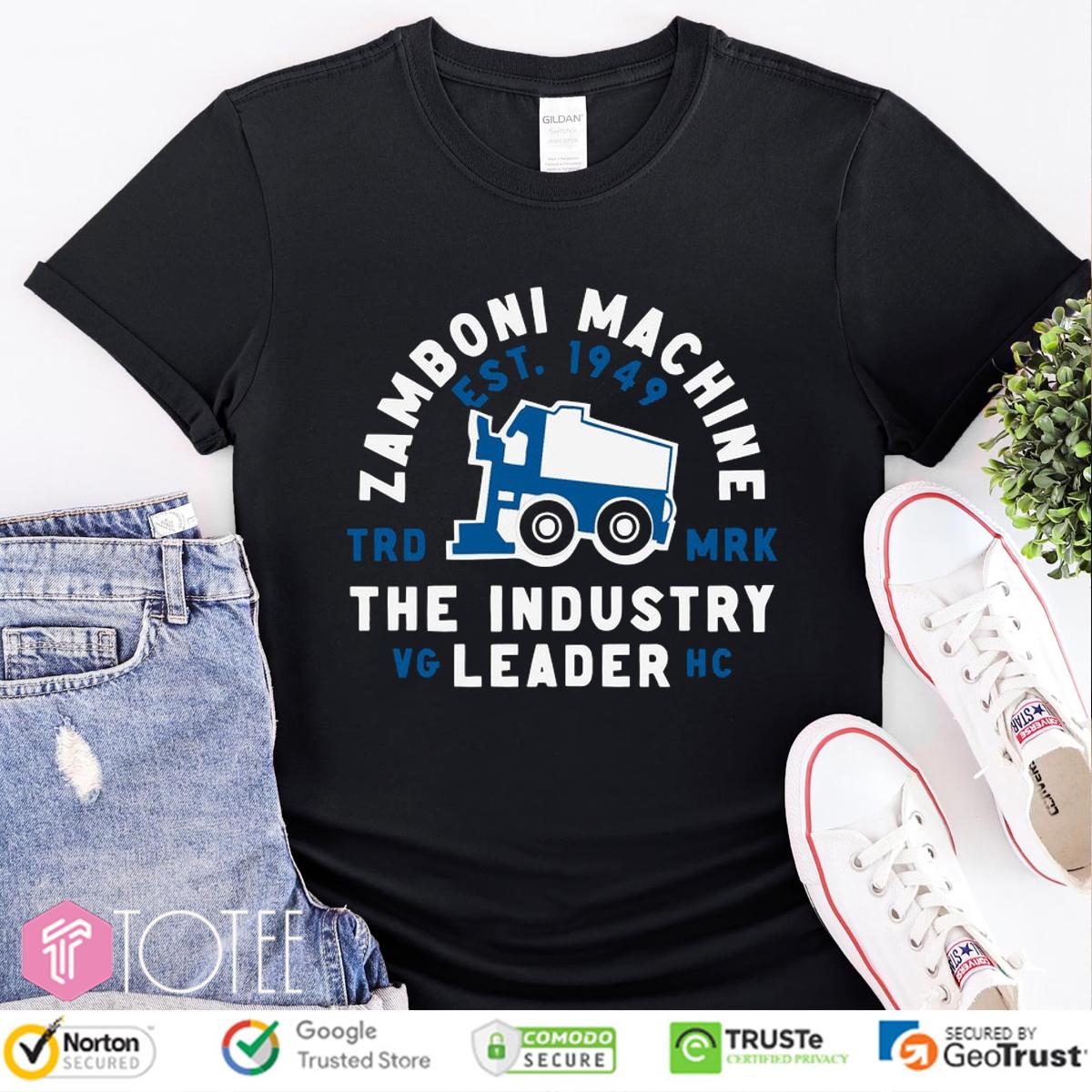 Zamboni Machine The Industry Leader T-Shirt