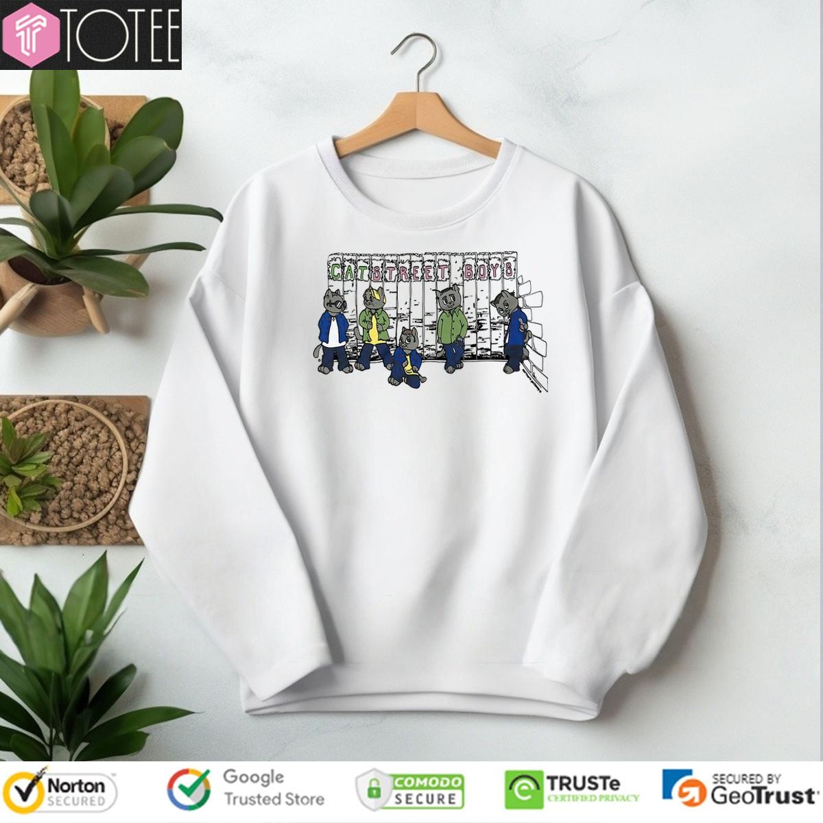 Cat Street Boys Vintage T- Sweatshirt