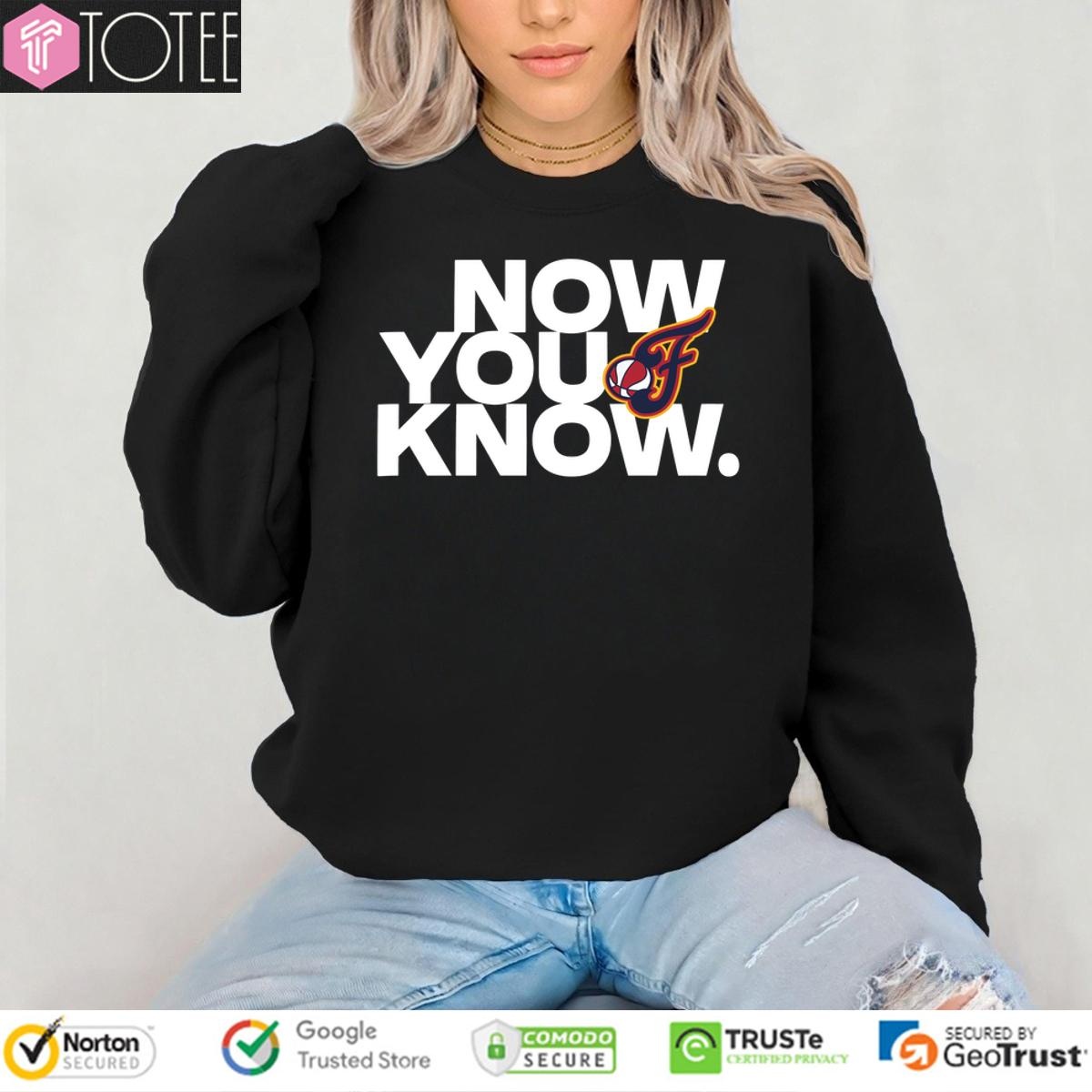 Now You Know Indiana Fever 2025 Sweatshirt