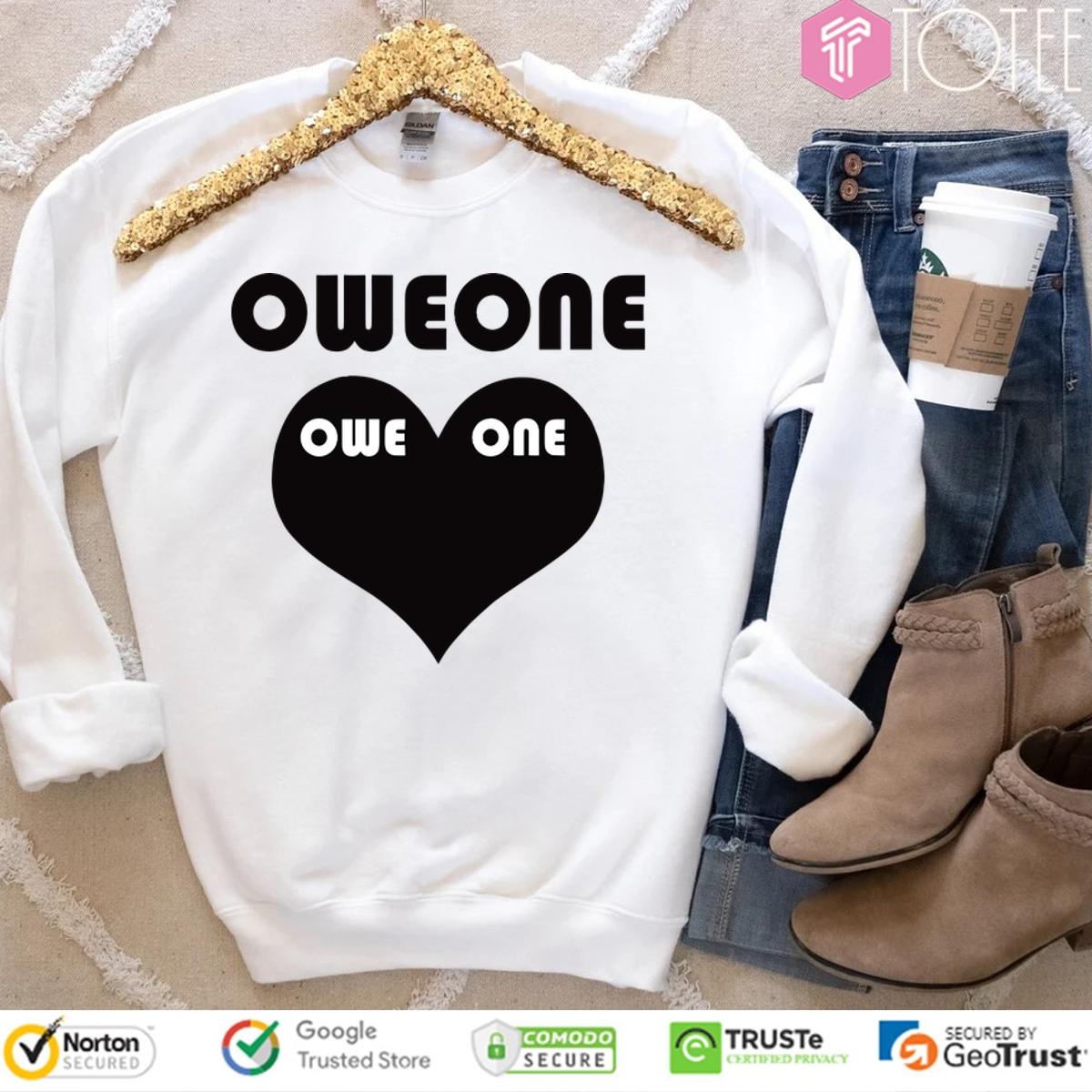 Oweone Owe One Heart Sweatshirt