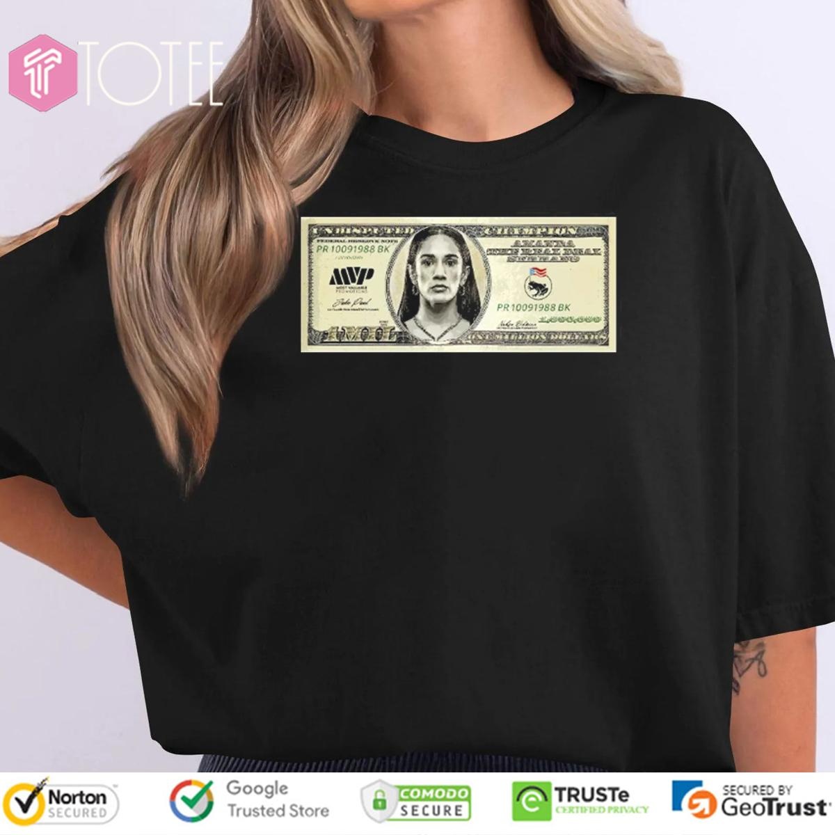 Amanda Serrano Boxer Undisputed Champion One Million Dollar T-shirt
